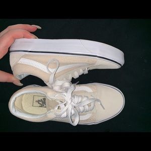 Tan colored vans!